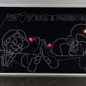 Art Basel Freedom Fighter - We Love Vodka & Freedom