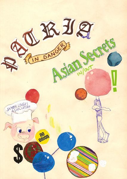 Riiko Sakkinen | A4 Drawings | Patria in Danger
 (Asian Secrets)