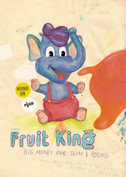 Riiko Sakkinen | A4 Drawings | HRH Fruit King