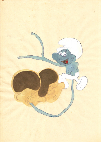 Riiko Sakkinen | A4 Drawings | Smurffentrumfels
