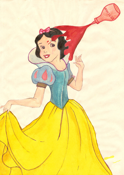 Riiko Sakkinen | A4 Drawings | Princess & Ketchup