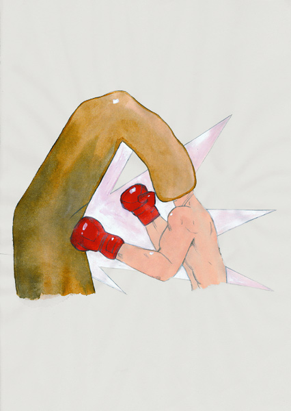 Riiko Sakkinen | A4 Drawings | Boxer Trouble