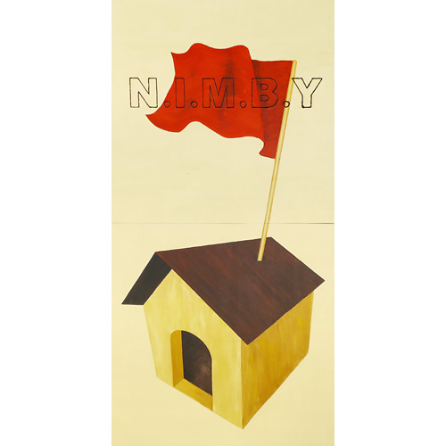 Riiko Sakkinen | Paintings | Not in My Backyard