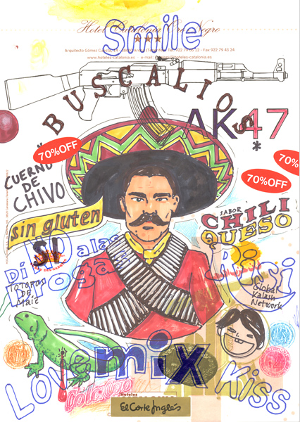 Riiko Sakkinen | A4 Drawings | Buscalos Cuerno de Chivo