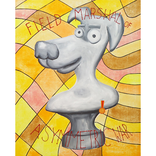 Riiko Sakkinen | Paintings | Dog of War (Field Marshal of Asymmetric War)