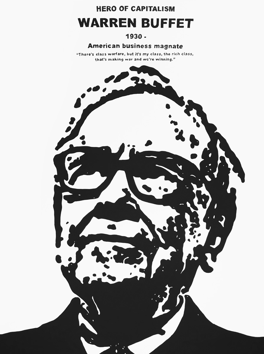 Riiko Sakkinen | Paintings | Heroes of Capitalism
