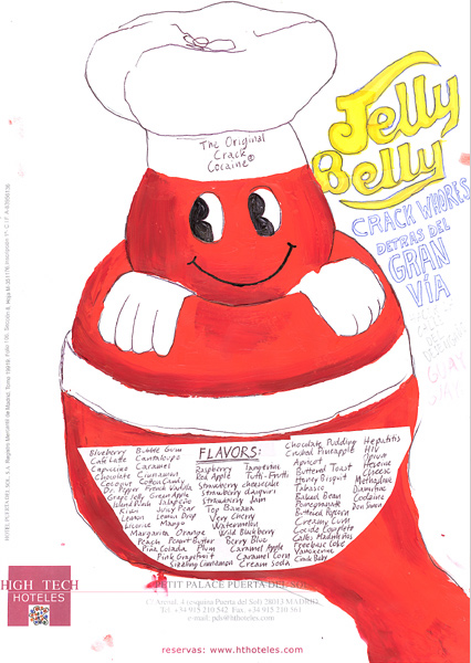 Riiko Sakkinen | A4 Drawings | Jelly Belly
 Crack Whores