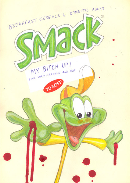 Riiko Sakkinen | A4 Drawings | Smack My
 Bitch Up