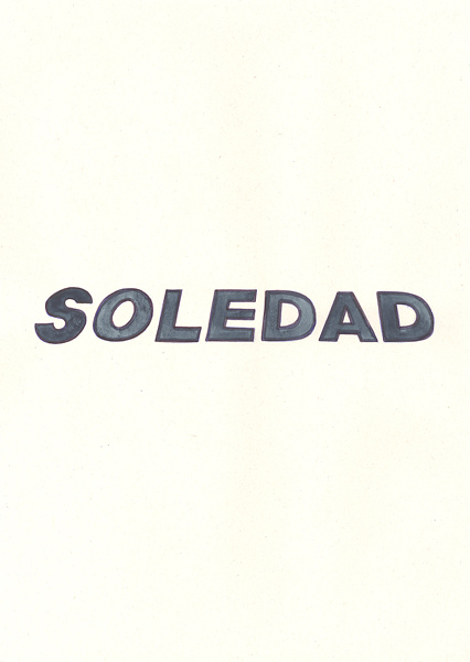 Riiko Sakkinen | A4 Drawings | Soledad