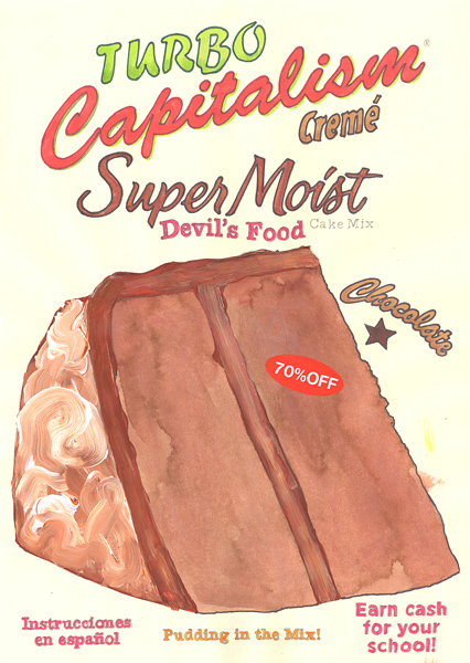 Riiko Sakkinen | A4 Drawings | Super Moist
 Capitalism Crem