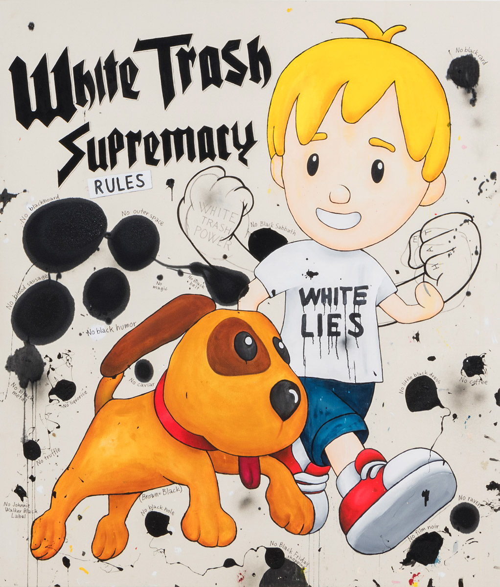 Riiko Sakkinen | Paintings | White Trash  Supremacy